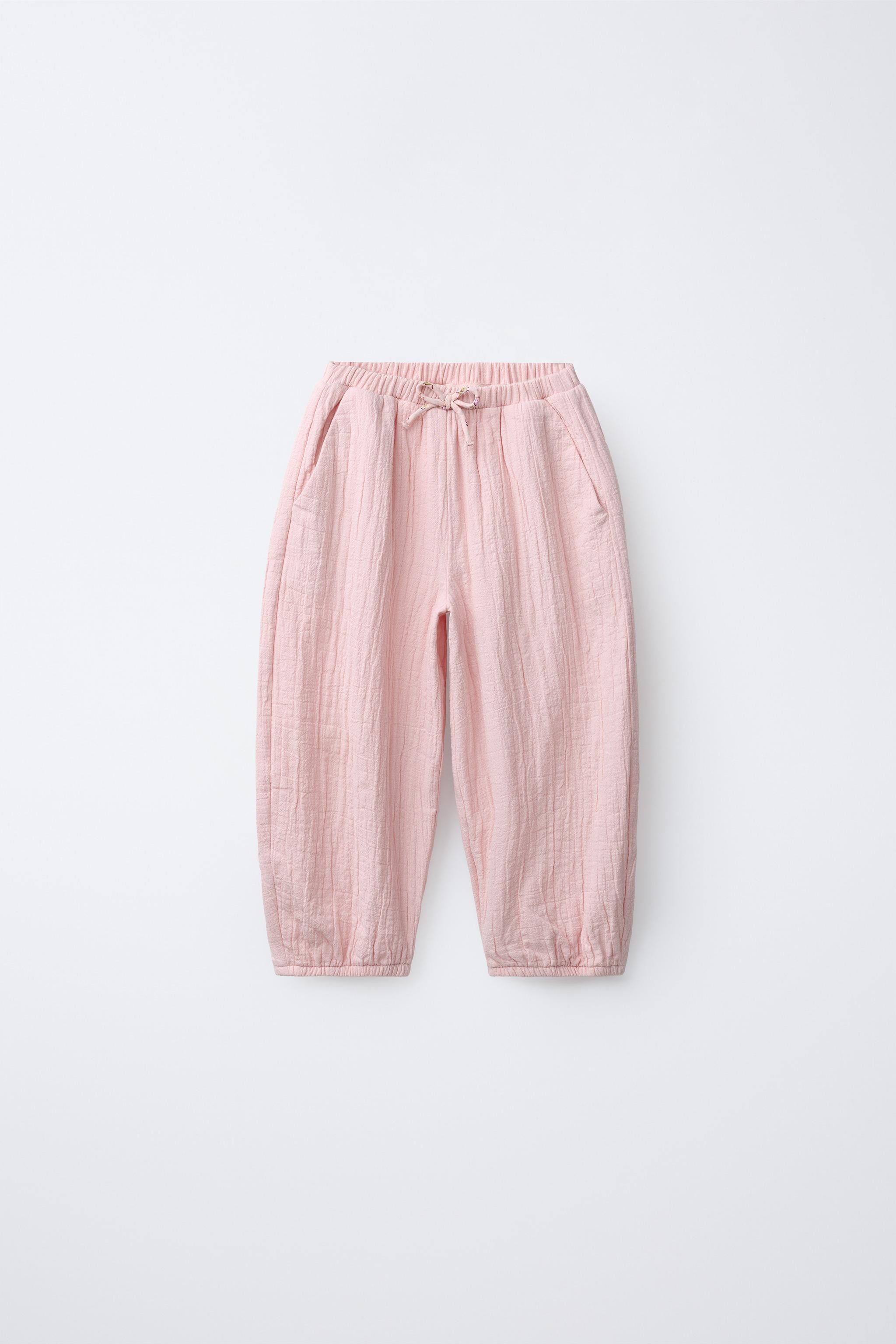 TEXTURED BAGGY PANTS